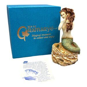 Mirari Mermaid By Tales Of Gramarye Harmony Kingdom Trinket Jewelry Box Isle